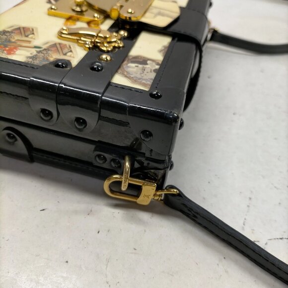 Louis Vuitton LV Shoulder Bag Petite Mar white Vernis mon-1172-091825 - Picture 6 of 16